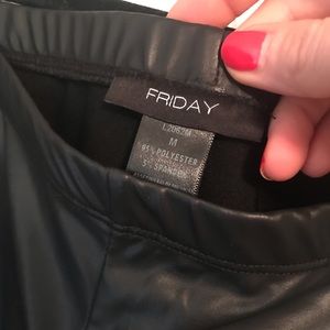 Pants - Vegan leather leggings Pants - Vegan leather leggings